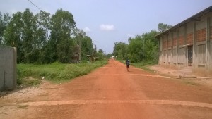 Environs de l'église catholique de Ketonou